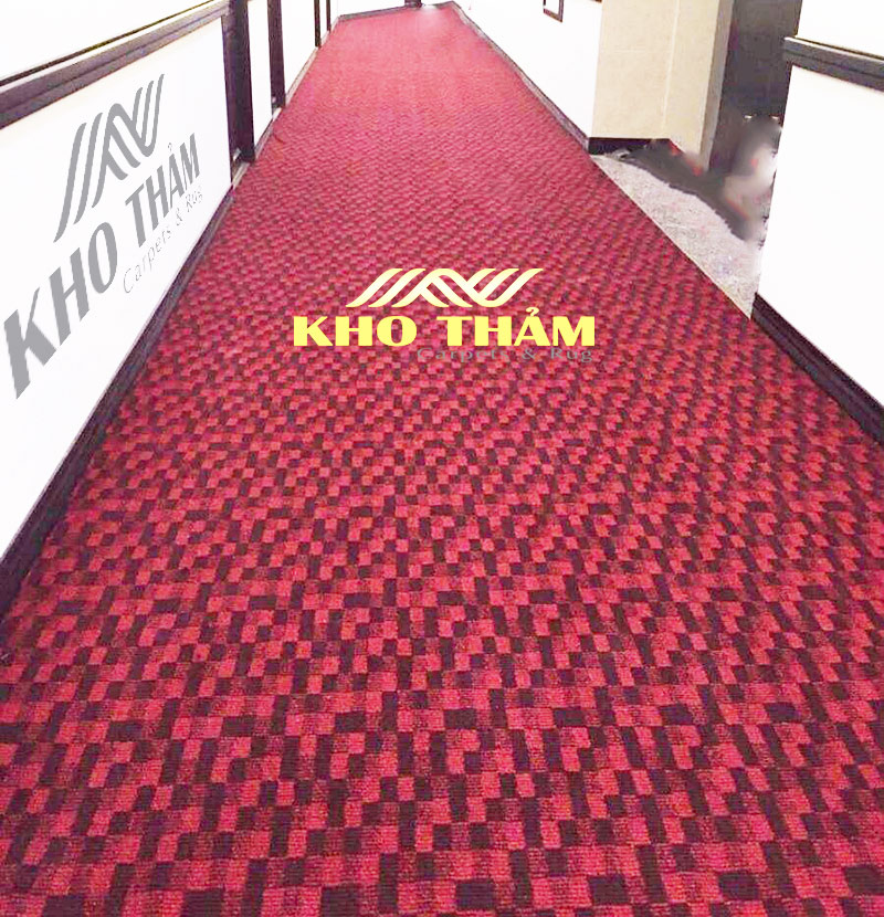 Thảm sàn QD 36 màu đỏ Thảm Sàn QD 26