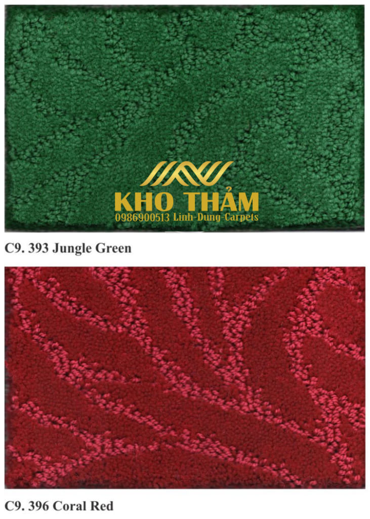 Thảm crest hoa văn khách sạn Thảm crest hoa văn khách sạn