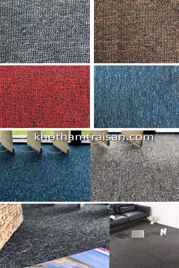 Thảm một màu trải sàn văn phòng Thảm một màu trải sàn văn phòng