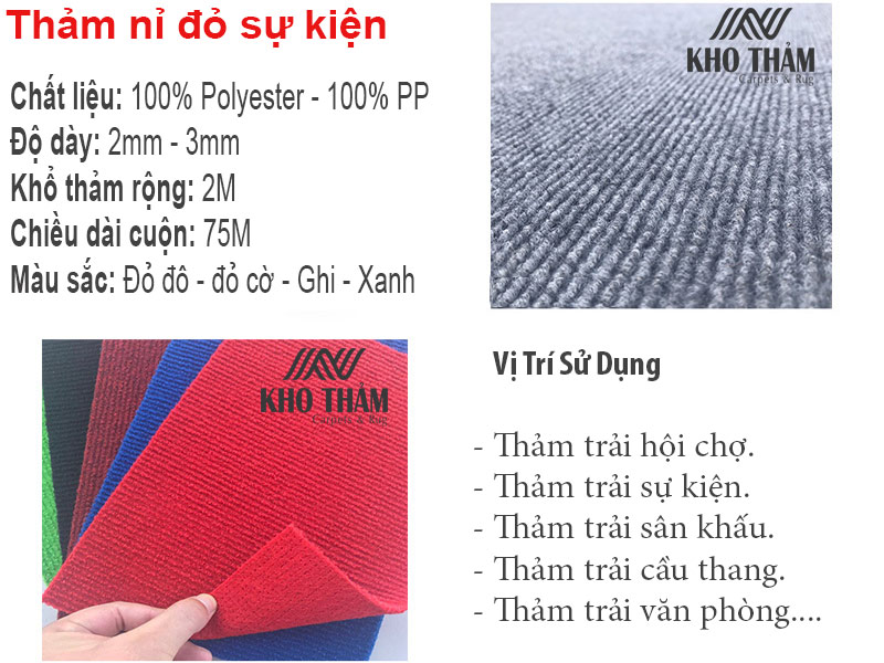Thảm nỉ đỏ sự kiện Thảm nỉ đỏ sự kiện