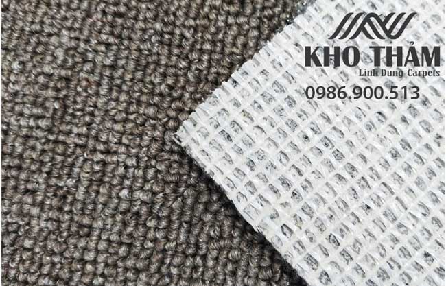 Thảm đế lưới action back thảm một màu Thảm đế lưới action back thảm một màu