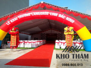 Thảm khai trương mà đỏ 2