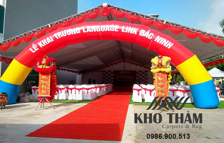 Thảm khai trương mà đỏ 2 Thảm khai trương mà đỏ 2