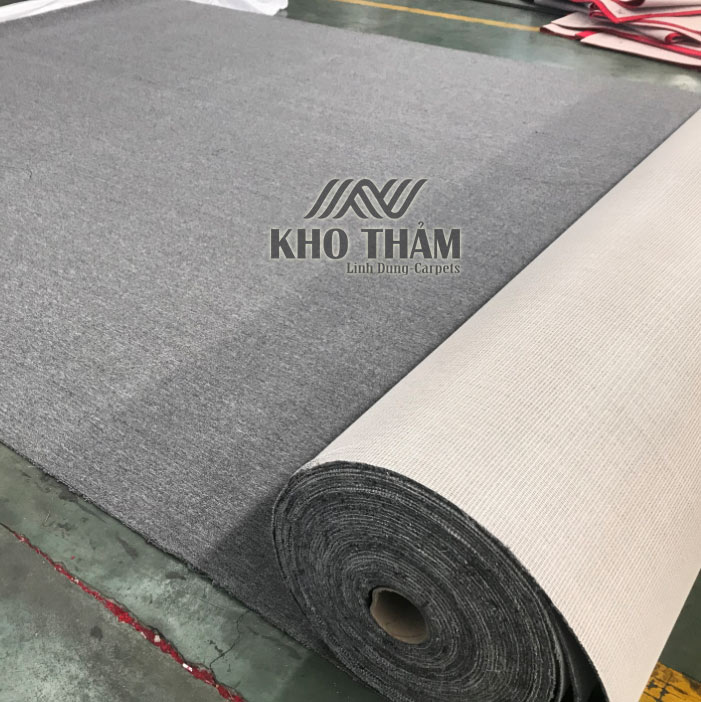 Thảm Một Màu Ghi Lông Chuột Thảm Một Màu Ghi Lông Chuột