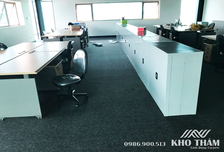 Thảm Malaysia one loop màu đen ghi Thảm Malaysia one loop màu đen ghi