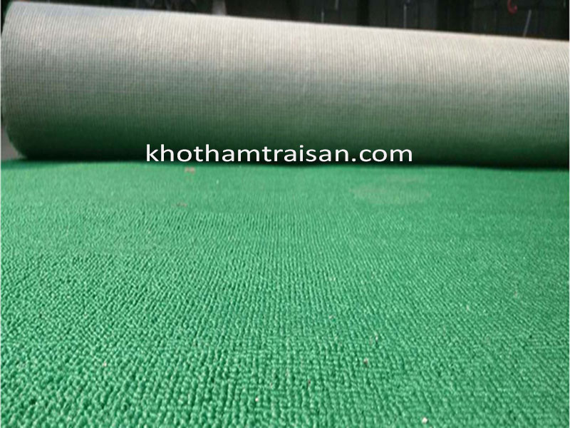 Thảm một màu xanh lá Thảm một màu xanh lá