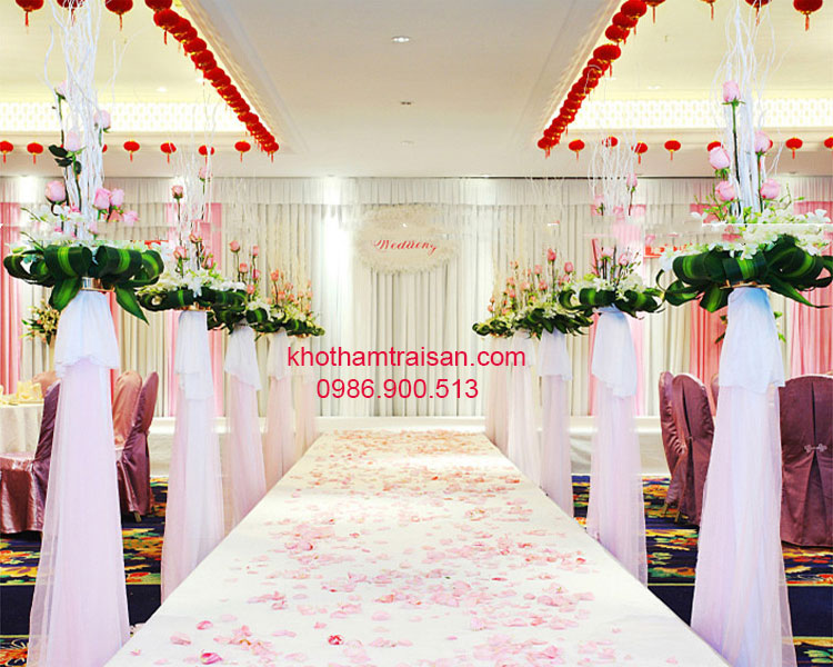 Thảm trải tiệc cưới Thảm trải tiệc cưới