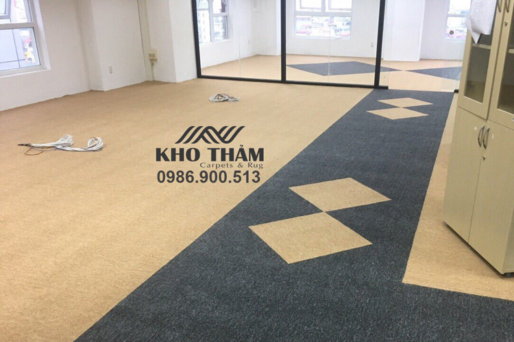 Thảm văn phòng màu vàng Thảm văn phòng màu vàng